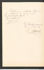 k.k. naturhistorisches Hofmuseum, Intendanzakten 1885-1896 (Hauer), Aktenzahl Z.332/1889, Seite 2
